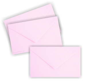 Mini envelope 5,8 x 10,2 cm pink