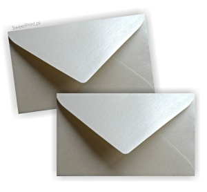 Mini envelope 5,8 x 10,2 cm silver