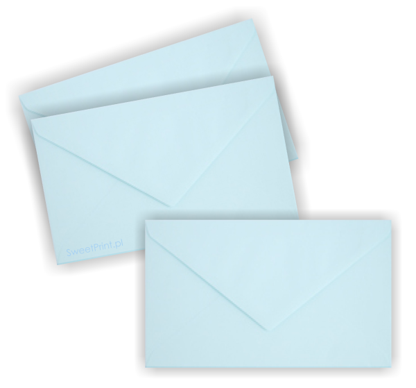 mini envelope 5,8 x 10,2 cm white for tags and business cards - SweetPrint.eu